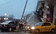 Легковушка врезалась в столб в Новомосковске